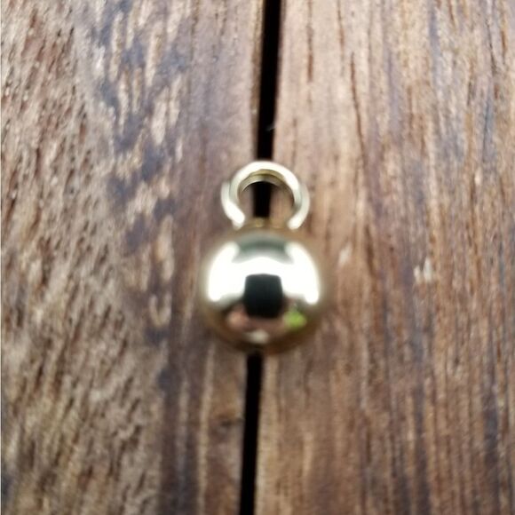 Calvin klein gold tone ball necklace pendant P210 - Picture 1 of 3